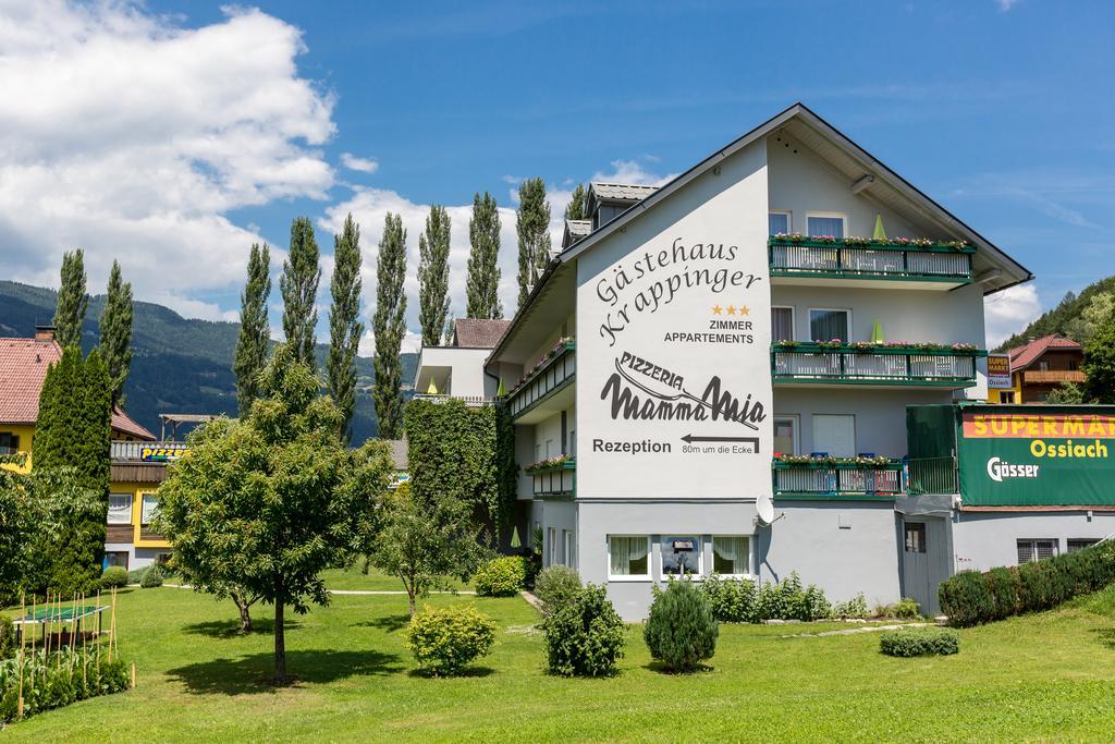 Gaestehaus Krappinger/Pizzeria Mamma Mia Осиах Екстериор снимка